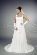 Wedding dress TW0121B - Wedding dress TW0121B maternity empire chiffon sweetheart straps train 1