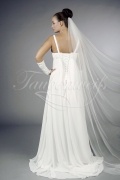 Wedding dress TW0121B - Wedding dress TW0121B maternity empire chiffon sweetheart straps train 3