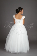 Wedding dress TW0151B - Wedding dress TW0151B princess lace cap sleeves glitter sequins no train 3