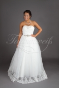 Wedding dress TW0181B - Wedding dress TW0181B princess glitter glamour sequins no train 1