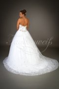 Wedding dress TW0034B - Wedding dress TW0034B pricess ball gown tulle Rhine stones crystals sparkling glitter bling 3