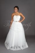 Wedding dress TW0181B - Wedding dress TW0181B princess glitter glamour sequins no train 1